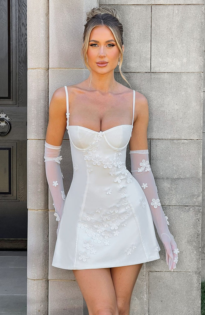 İvory Dalary Mini Elbise