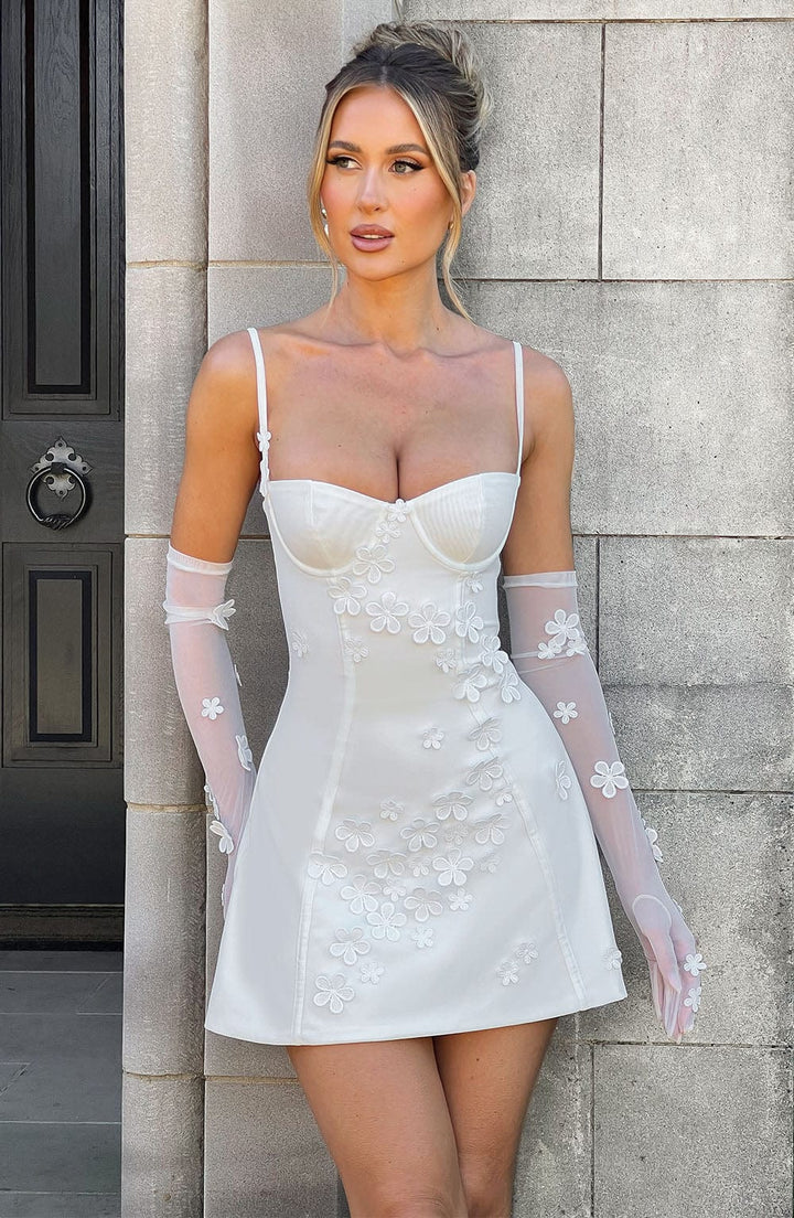 İvory Dalary Mini Elbise