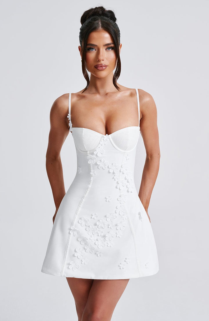 İvory Dalary Mini Elbise
