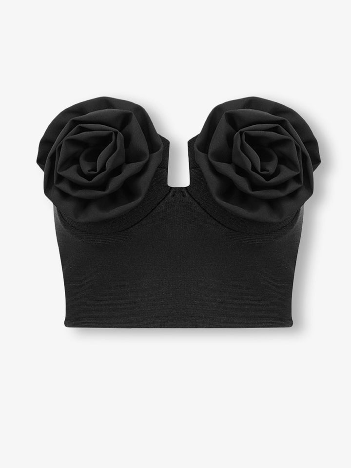 Tropez Yüksek Bel Kısa Crop