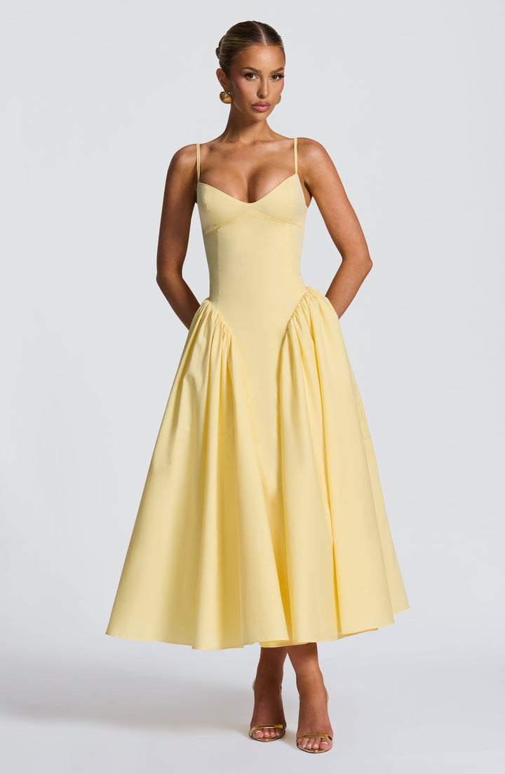 Emerson Limon Midi Elbise