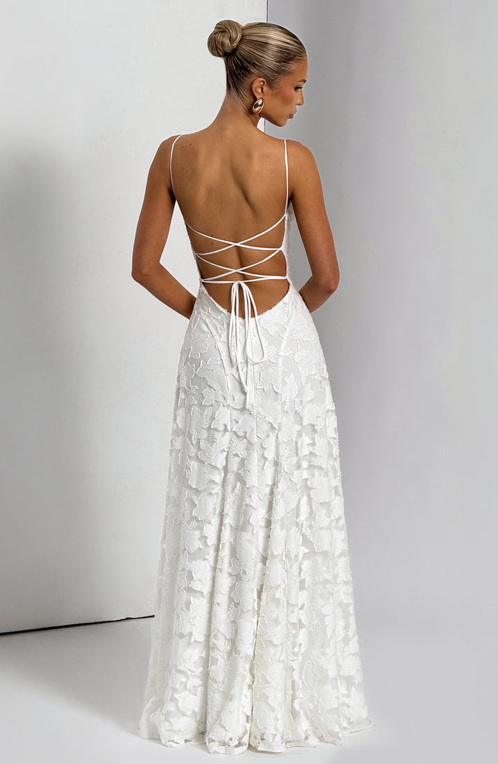 Francis İvory Maxi Elbise