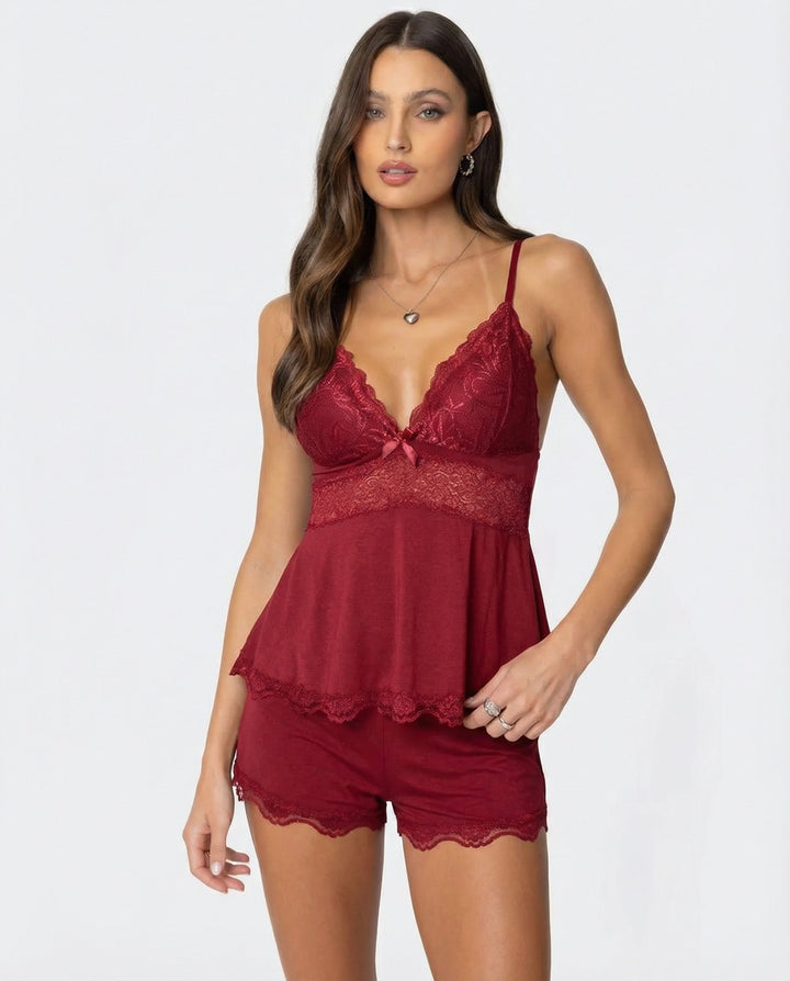 Gece Yarısı Dantel Lingerie Seti İç Giyim