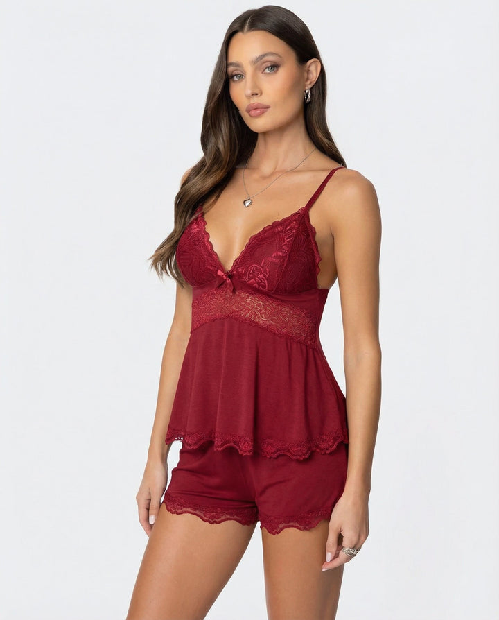 Gece Yarısı Dantel Lingerie Seti İç Giyim