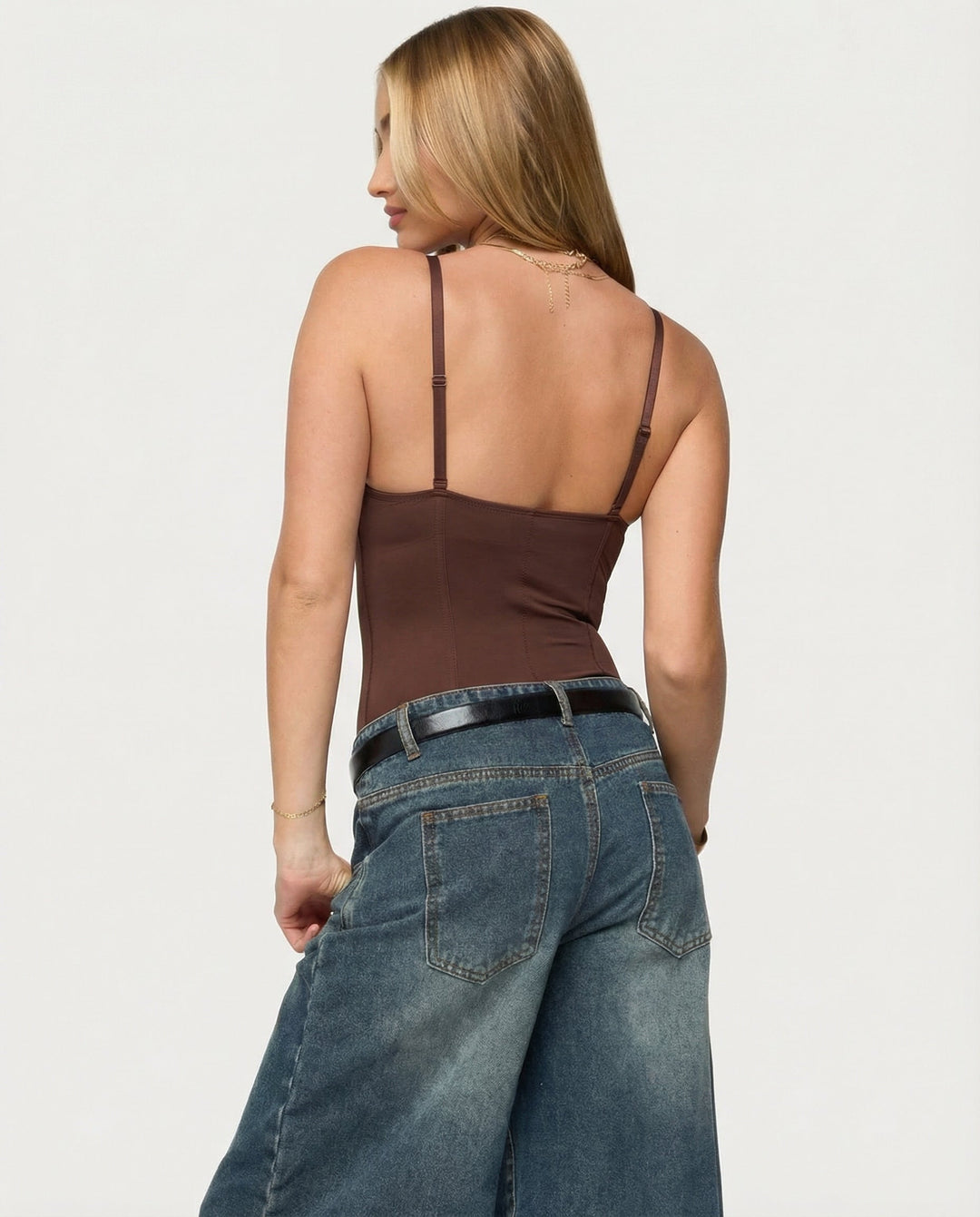Yüksek Bel Lüks Bodysuit