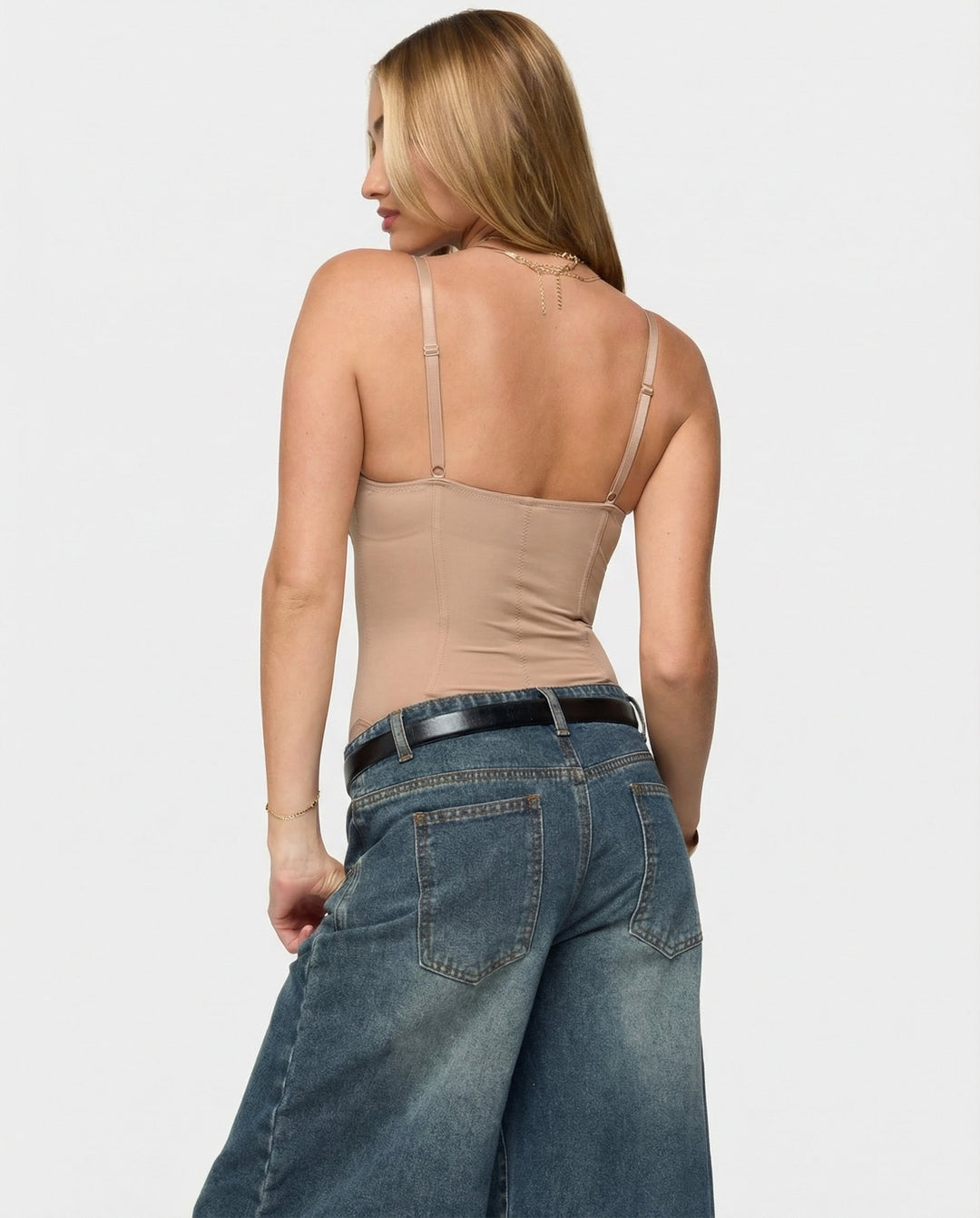 Yüksek Bel Lüks Bodysuit