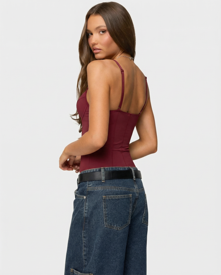 Yüksek Bel Lüks Bodysuit