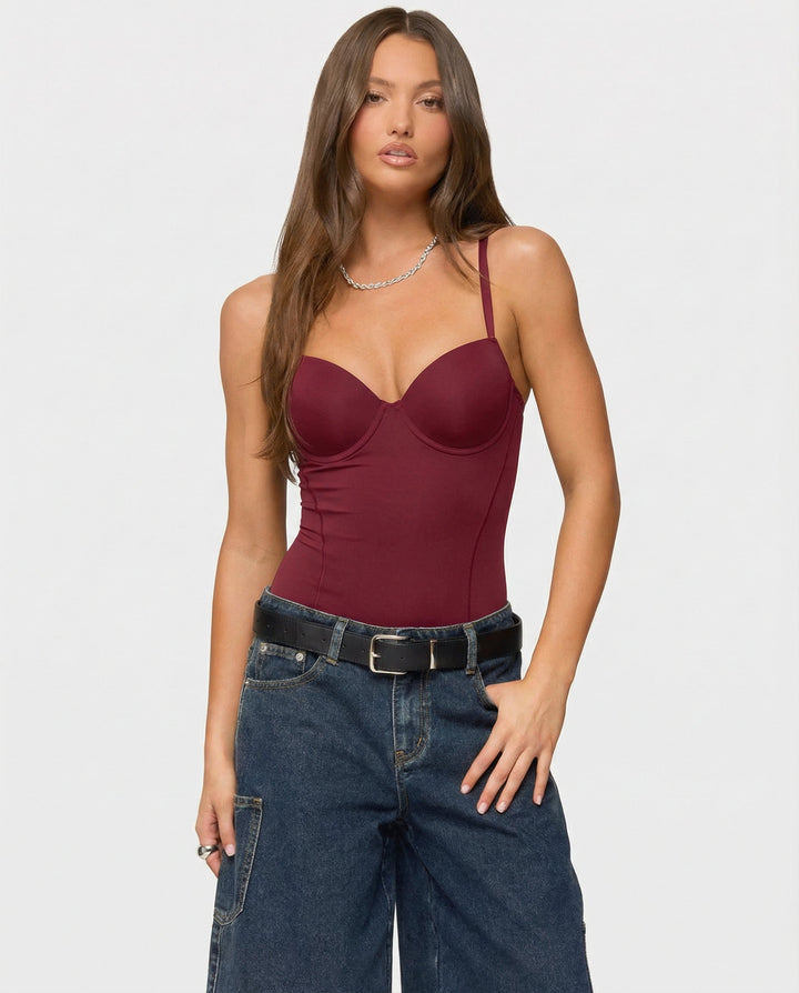 Yüksek Bel Lüks Bodysuit