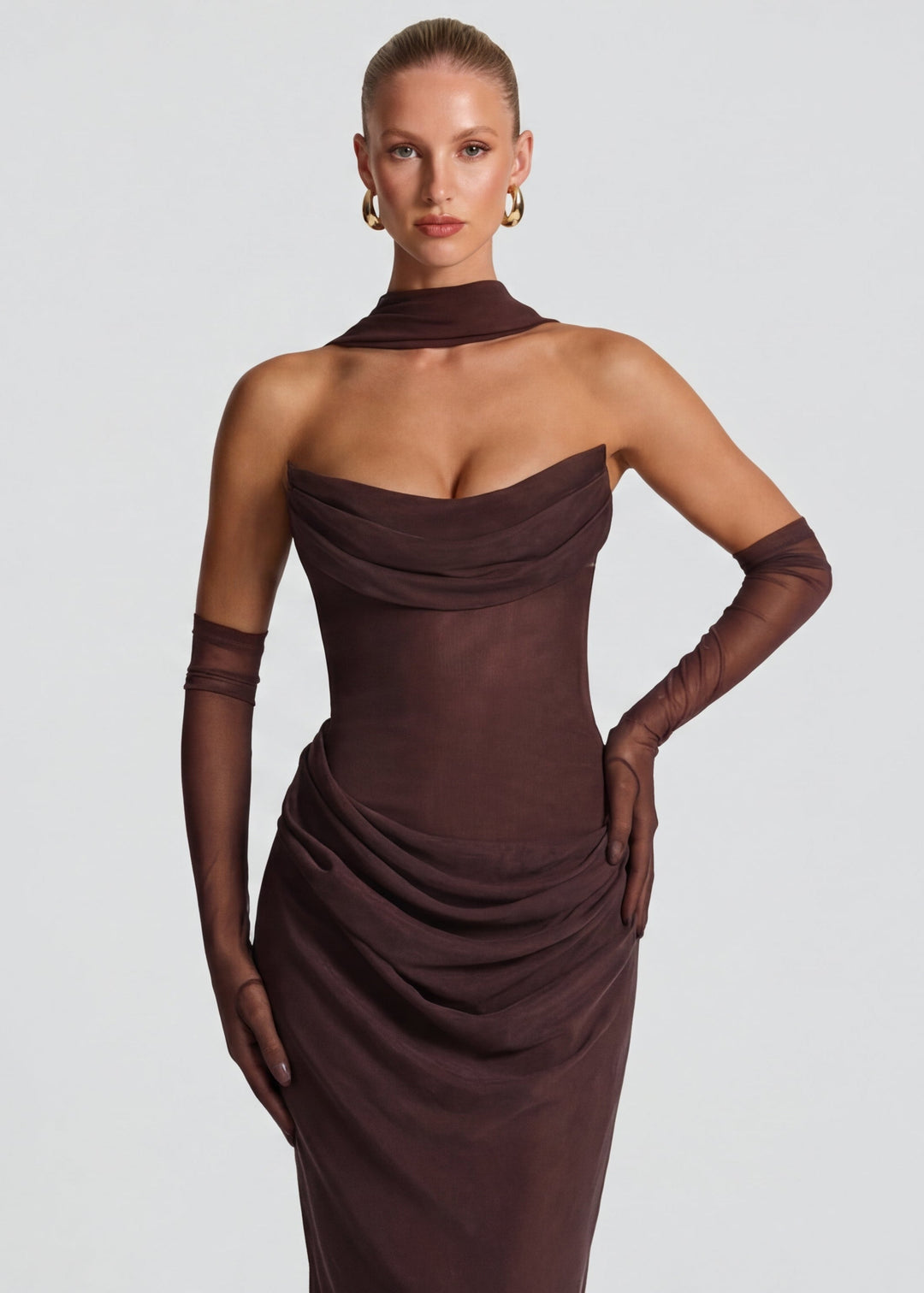 Modern Maxi Elbise