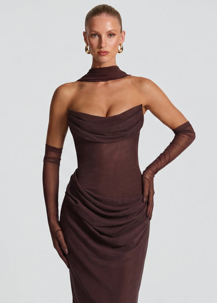 Modern Maxi Elbise