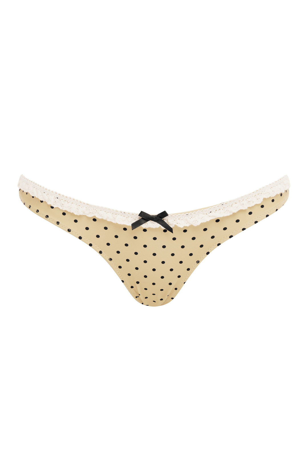 Yüksek Bel Jeanie Bikini Takımı | Biscuit Renk