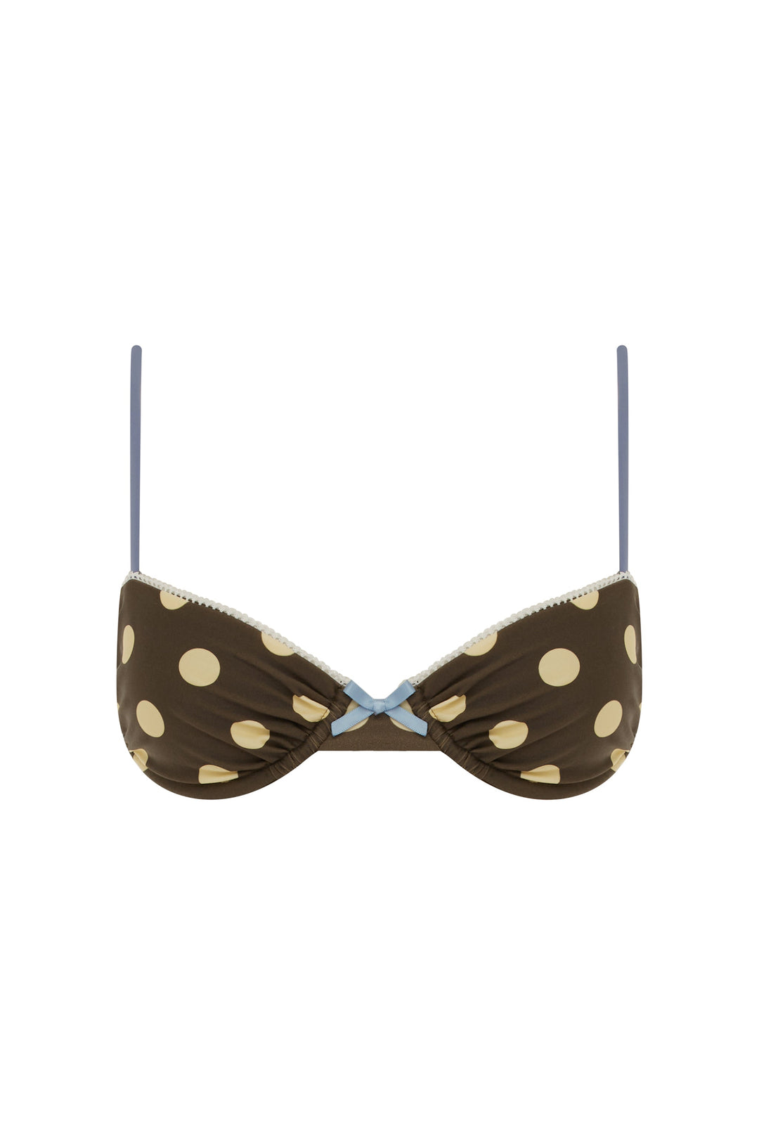 Layla Büyük Nokta Yüksek Bel Bikini Takımı