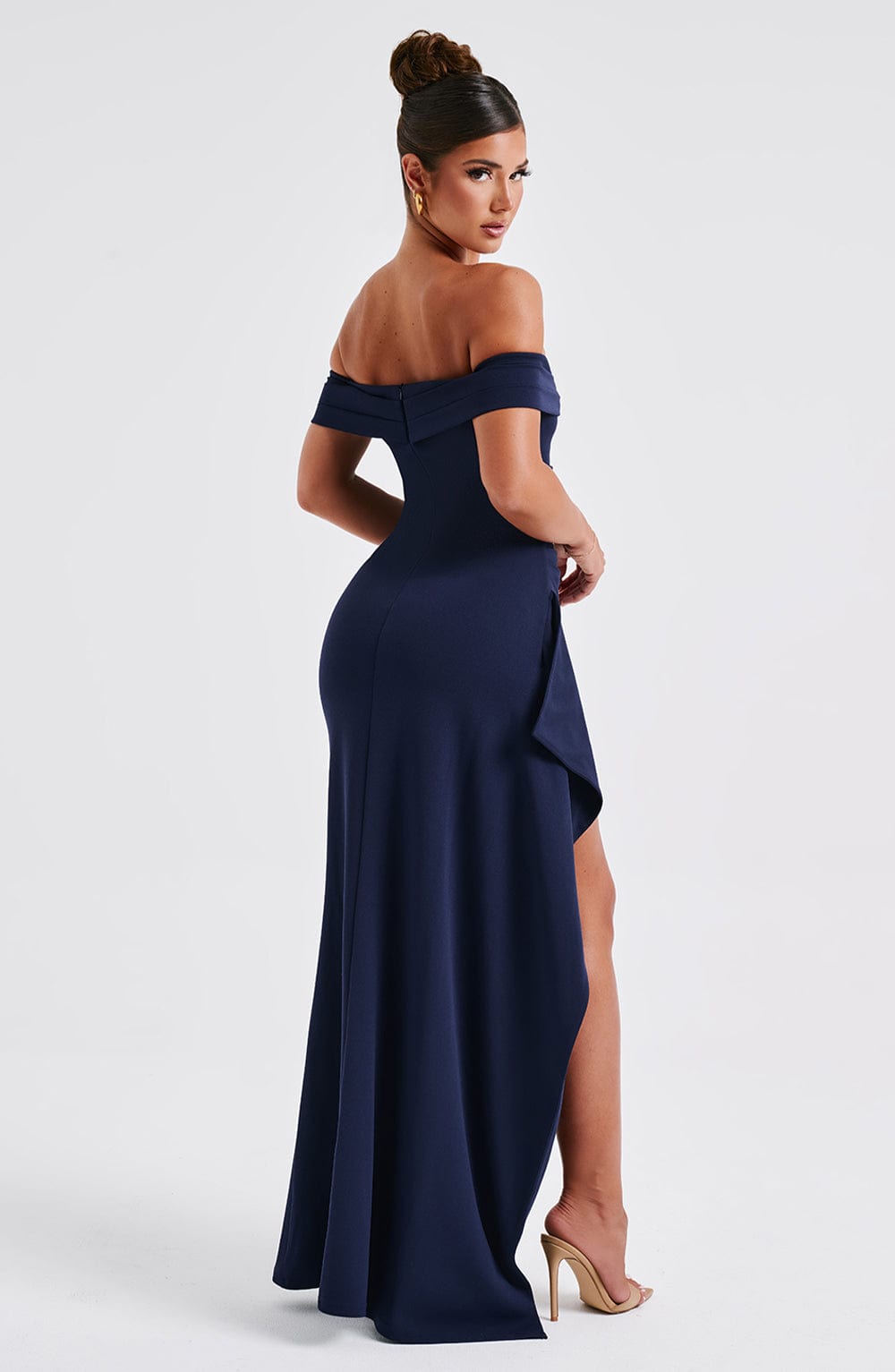 Lacivert Joyce Maxi Elbise