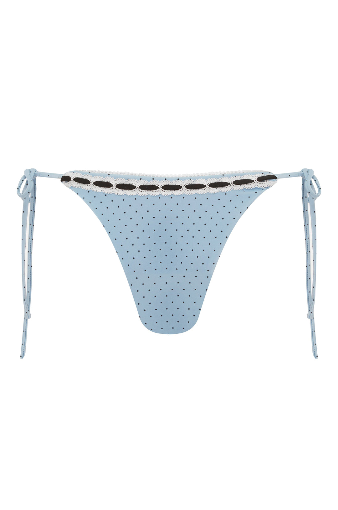 Yüksek Bel Juni Bikini Takımı | Pudra Mavi Renk Seçeneği