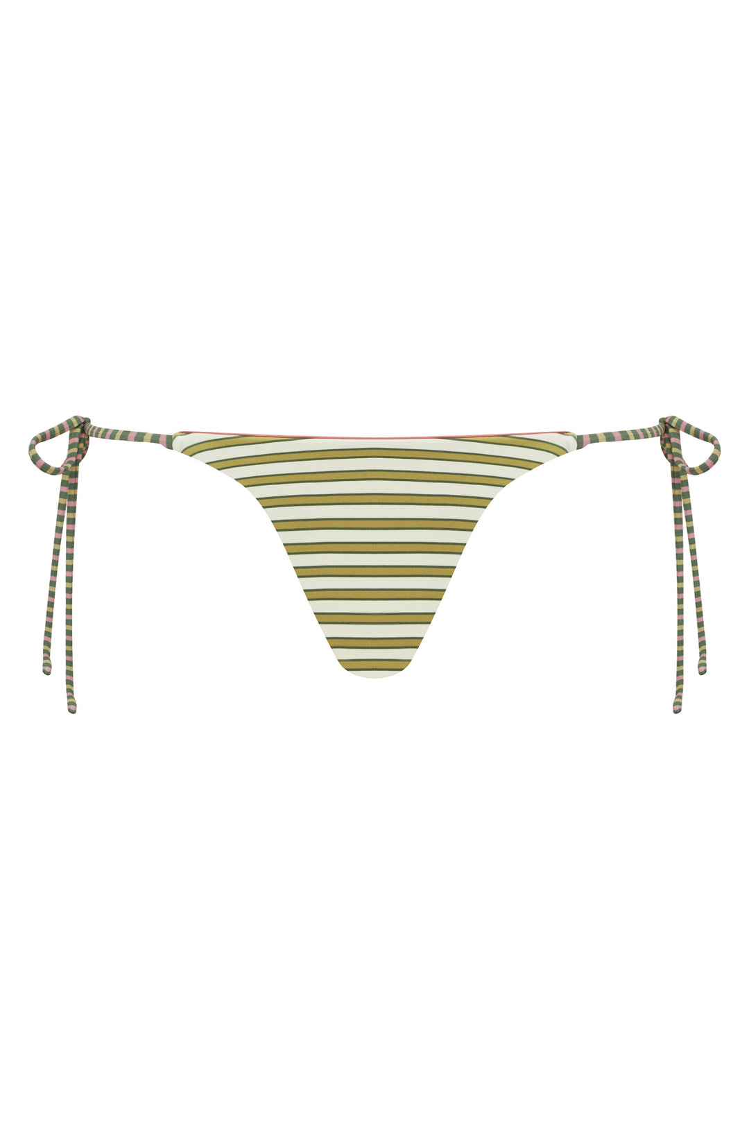 Yüksek Bel Juni Bikini Takımı | Toffee Çizgili Tasarım