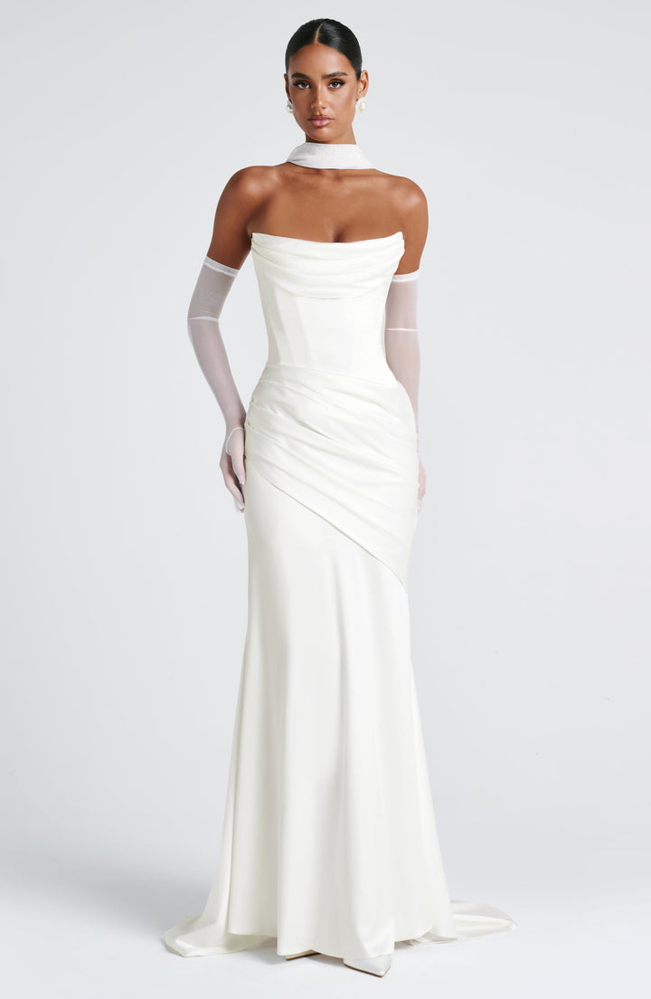İvory Kensington Maxi Elbise