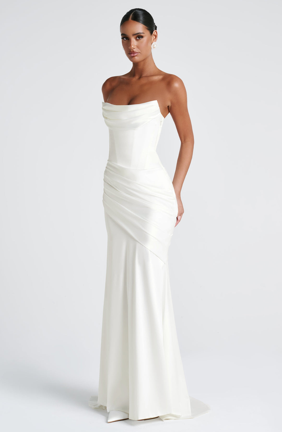 İvory Kensington Maxi Elbise