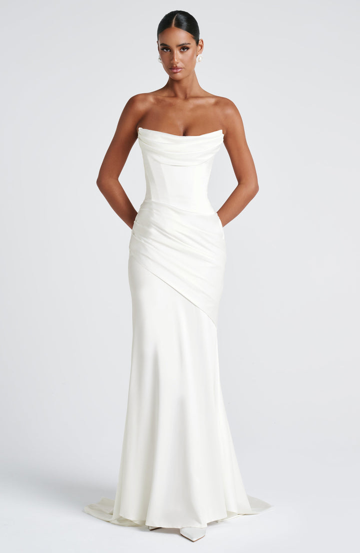 İvory Kensington Maxi Elbise