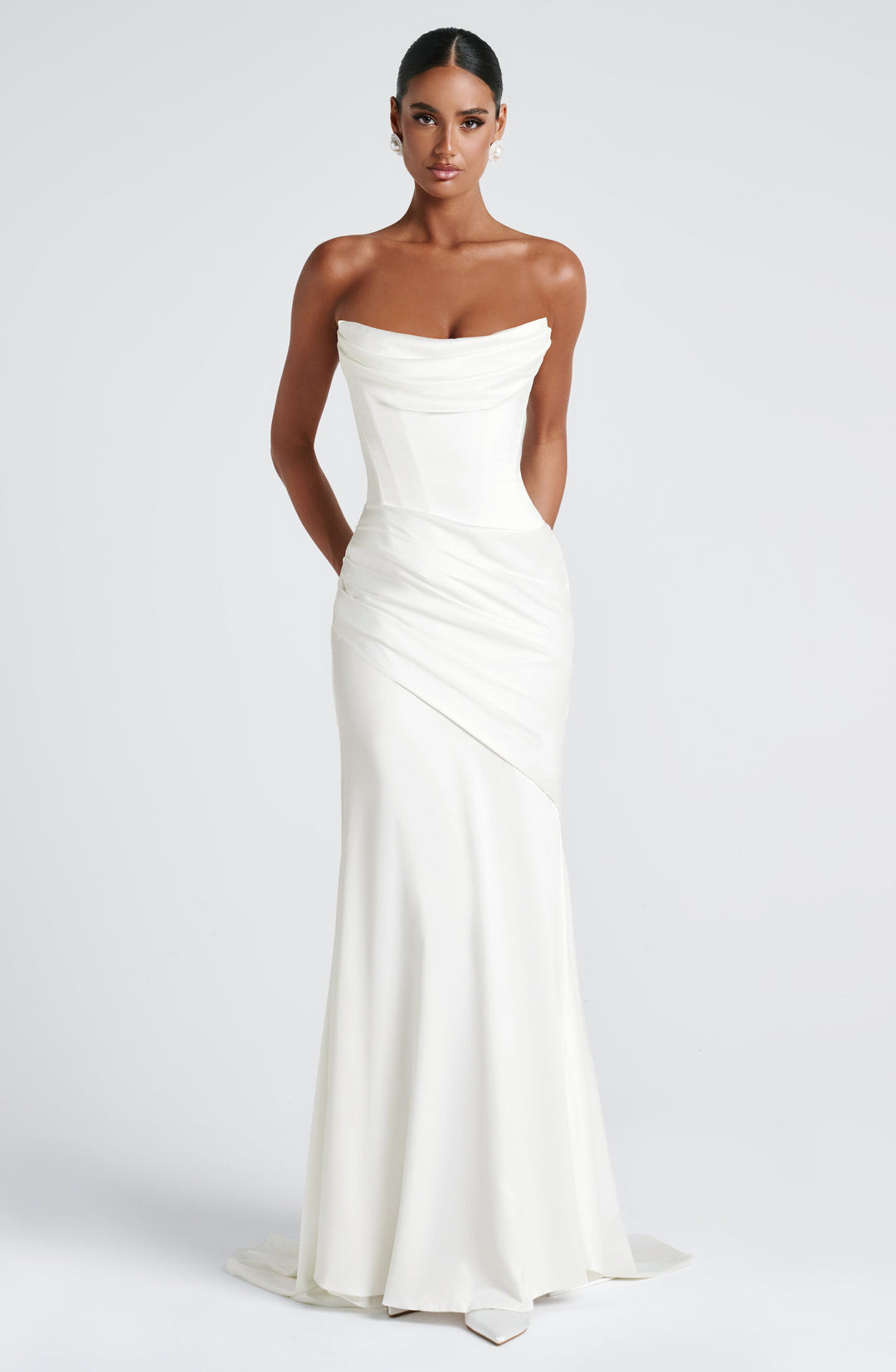 İvory Kensington Maxi Elbise