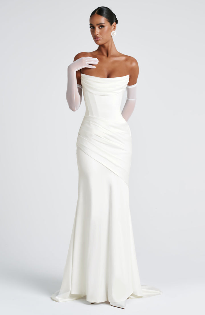 İvory Kensington Maxi Elbise