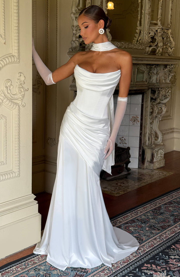 İvory Kensington Maxi Elbise