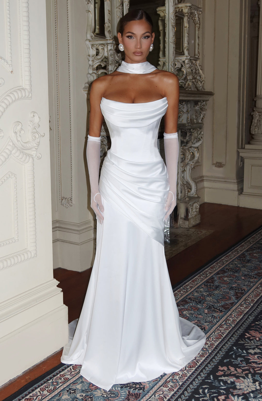 İvory Kensington Maxi Elbise