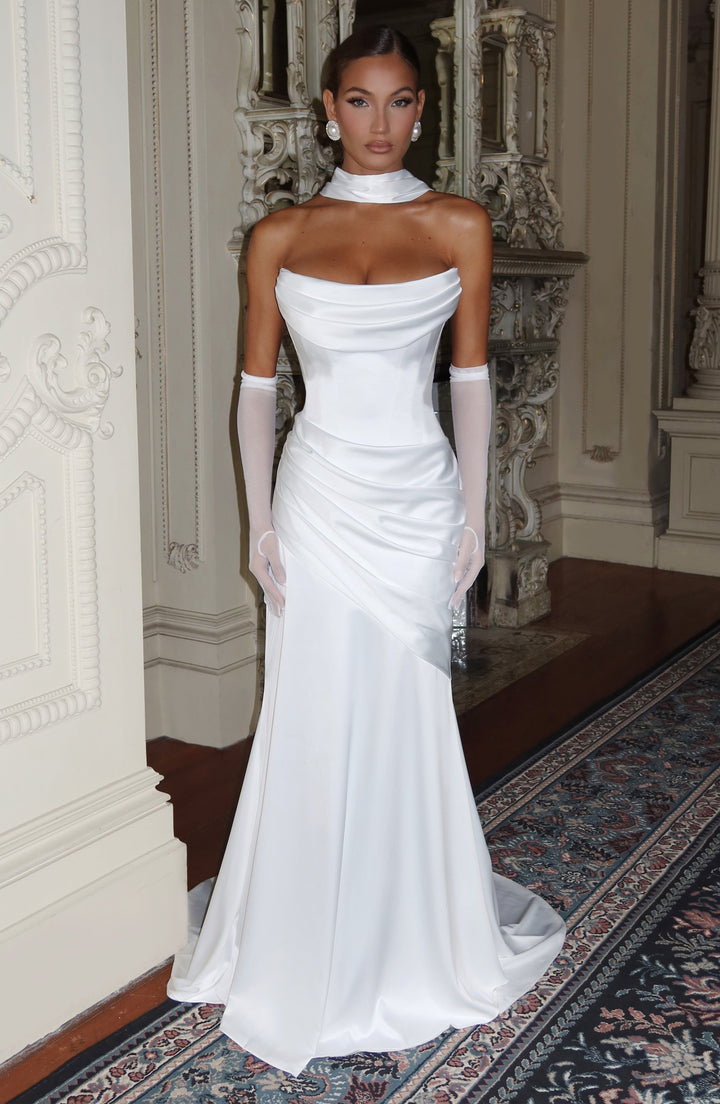 İvory Kensington Maxi Elbise