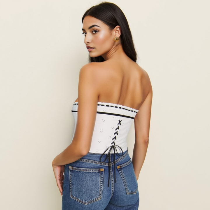 Lola Yüksek Bel Kısa Crop
