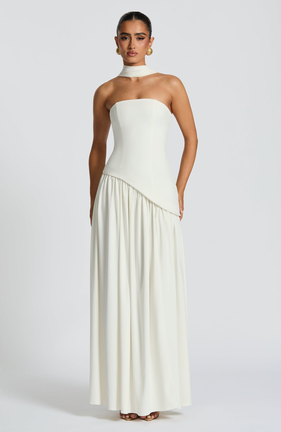 İvory Maliyah Maxi Elbise