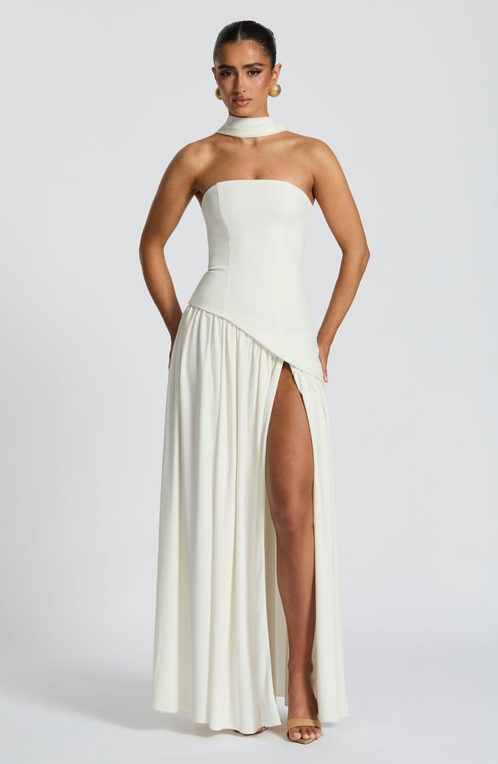 İvory Maliyah Maxi Elbise