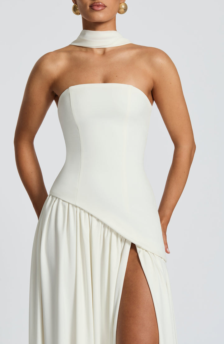 İvory Maliyah Maxi Elbise
