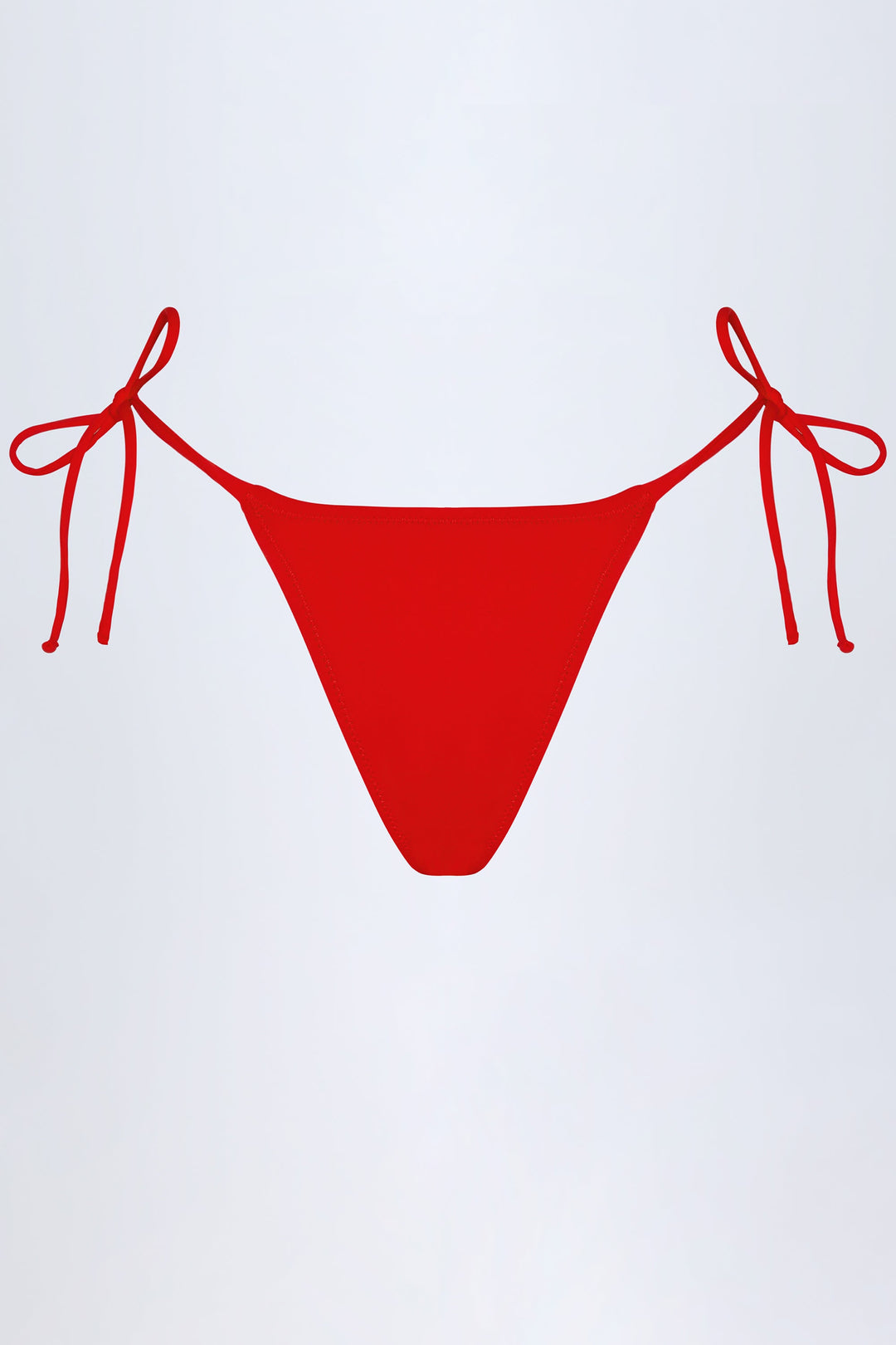 Yüksek Bel Cüretkar Bikini takımı - Ateş Kırmızısı