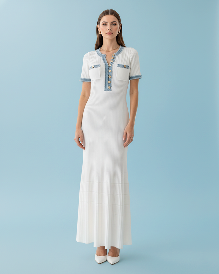 Viyana Modern Maxi Elbise