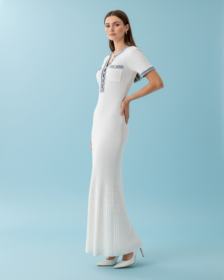 Viyana Modern Maxi Elbise