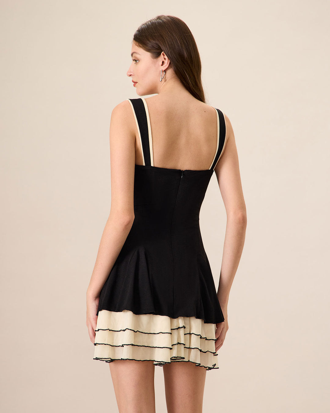Kadın Siyah Bodycon Mini Elbise