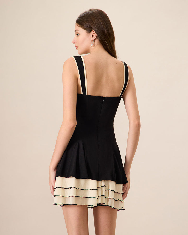 Kadın Siyah Bodycon Mini Elbise